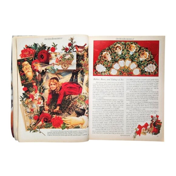Vintage Victoria Magazine (Dec 1990) | Christmas Issue | Fair Condition - Picture 6 of 13